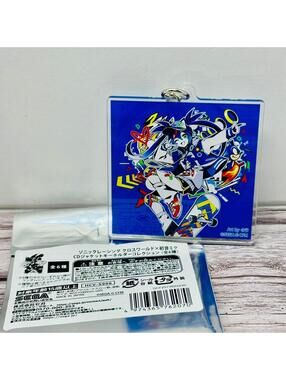 Sega Sonic Racing Hatsune Miku CD Jacket Keychain Official Japan US Seller